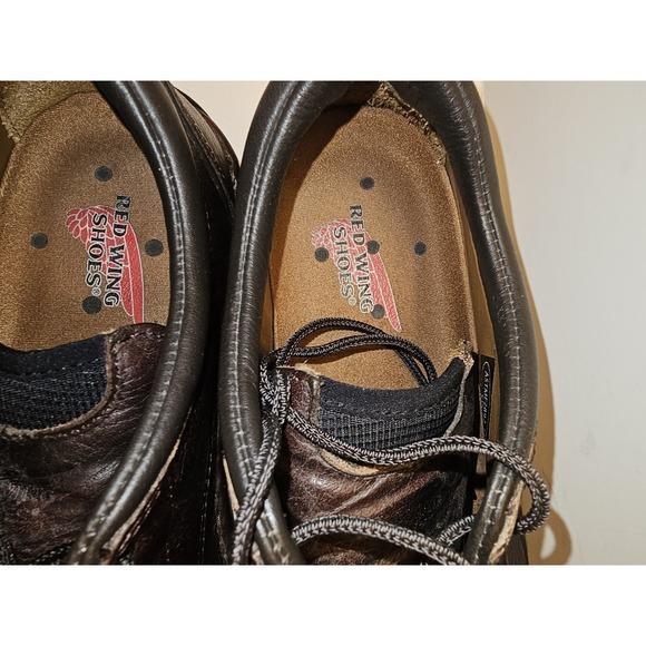 Red Wing Shoe Men 9D Stitchmax 8704 Safety Work Comfort Oxford Brown main image 4